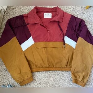 Colorblock Windbreaker Jacket